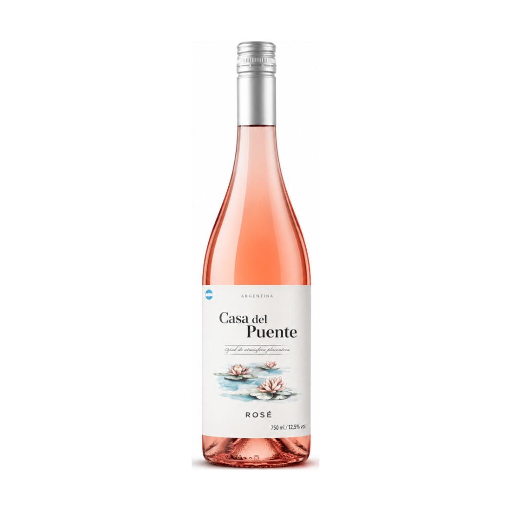 Vinho Rosé Argentino Casa del Puente Rosé Malbec 750ml