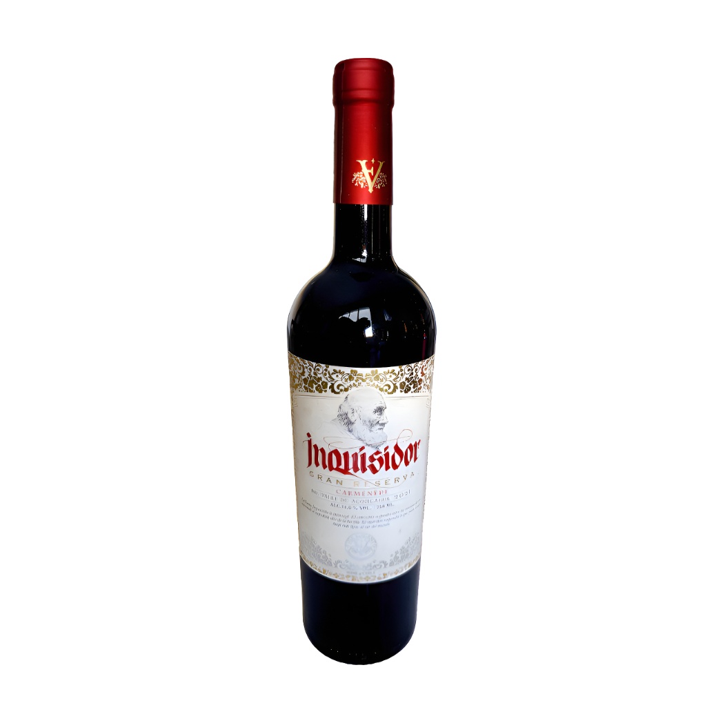 Vinho Chileno Inquisidor Carménère Gran Reserva 750ml 14%vol