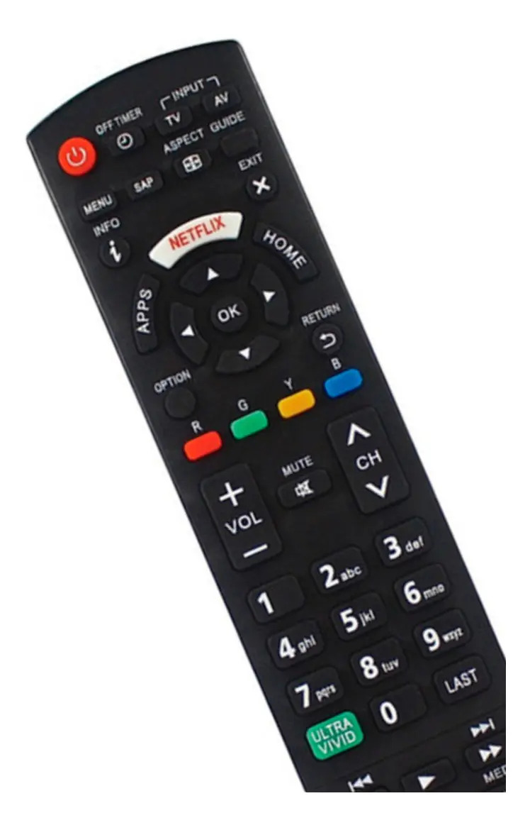 Controle Compatível com tv Panasonic Ref: FBG-8072 LE-7514 W-011A — imagem 3 de 3