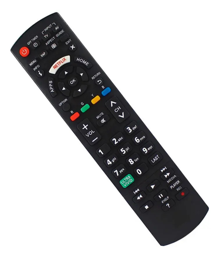 Controle Compatível com tv Panasonic Ref: FBG-8072 LE-7514 W-011A — imagem 2 de 3