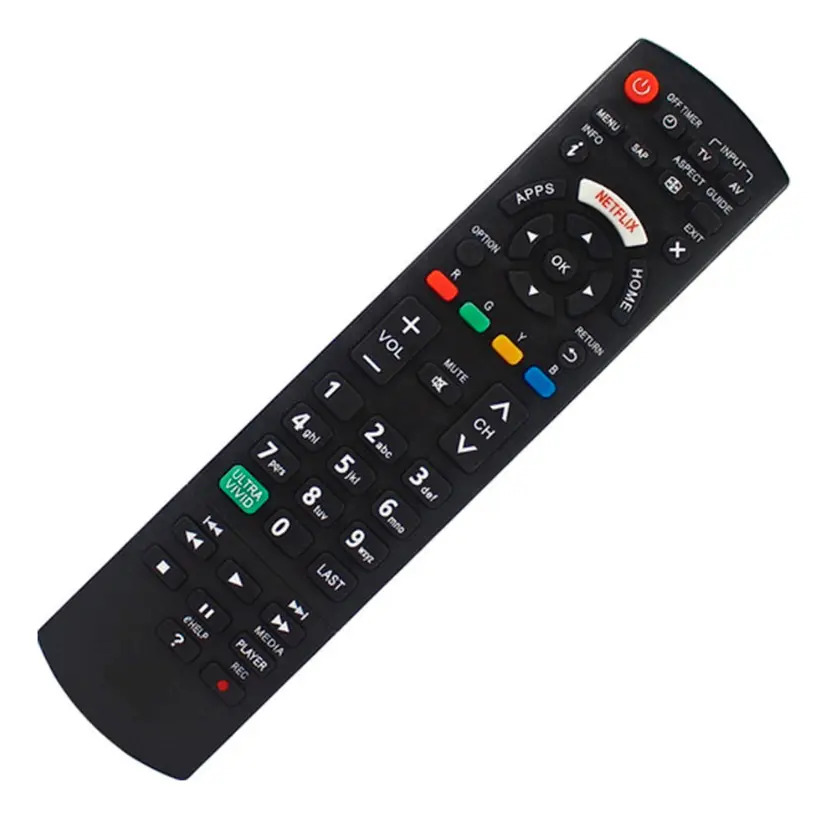 Controle Compatível com tv Panasonic Ref: FBG-8072 LE-7514 W-011A