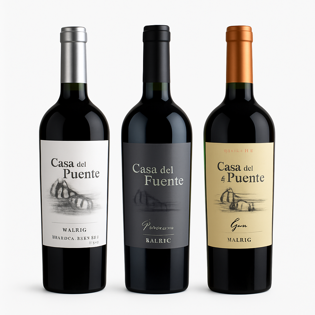 Kit Experience Argentinos Casa del Puente Malbec - 3 Vinhos
