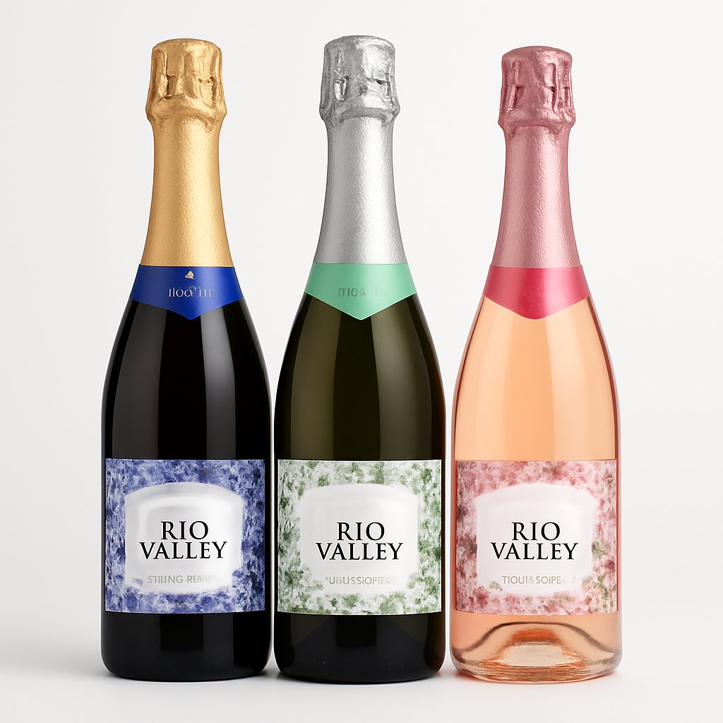Kit Espumantes Rio Valley Refrescantes - 3 Vinhos